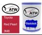 Preview: Toyota, Red Pearl, 3M8: 500ml Lackdose, von ATW Autoteile West.